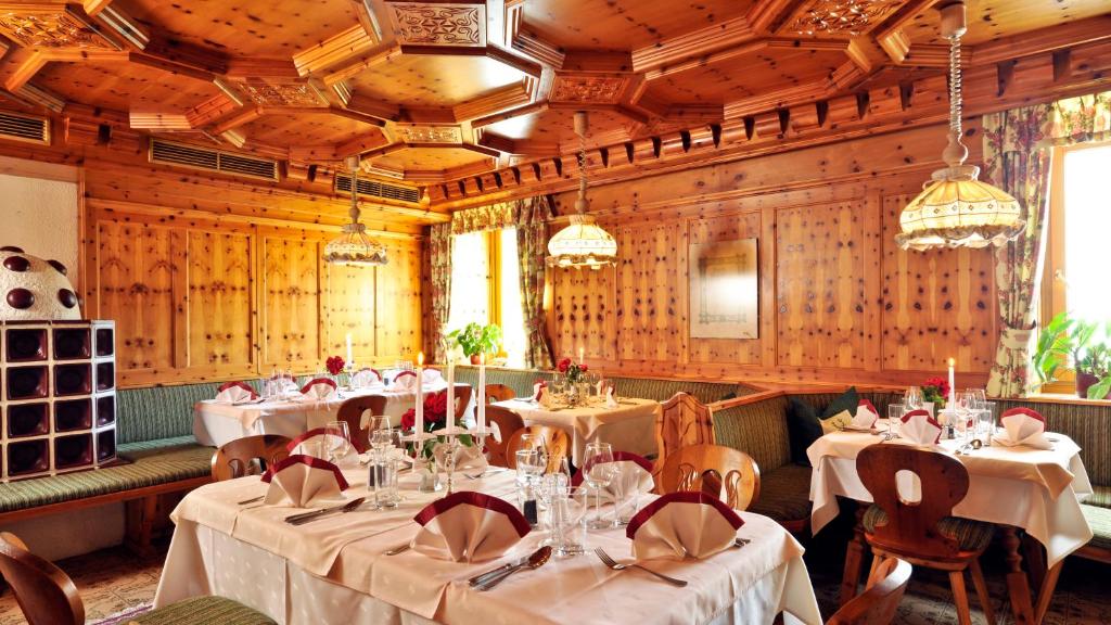 Restaurace v ubytování Familiengut Ertlhof