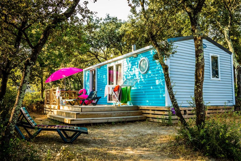 Zahrada ubytování Camping la Sousta****