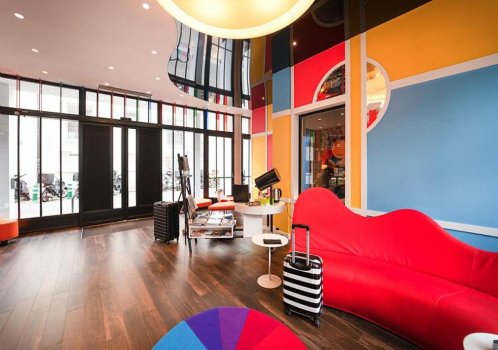 Posezení v ubytování ibis Styles Paris La Défense Courbevoie