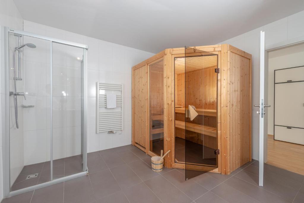 Kúpeľňa v ubytovaní Appartements Ramsau am Dachstein by Schladmingurlaub