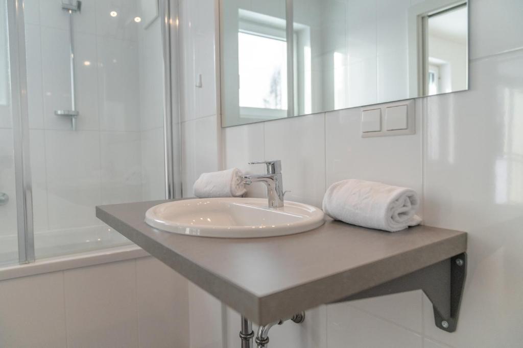 Kúpeľňa v ubytovaní Appartements Ramsau am Dachstein by Schladmingurlaub