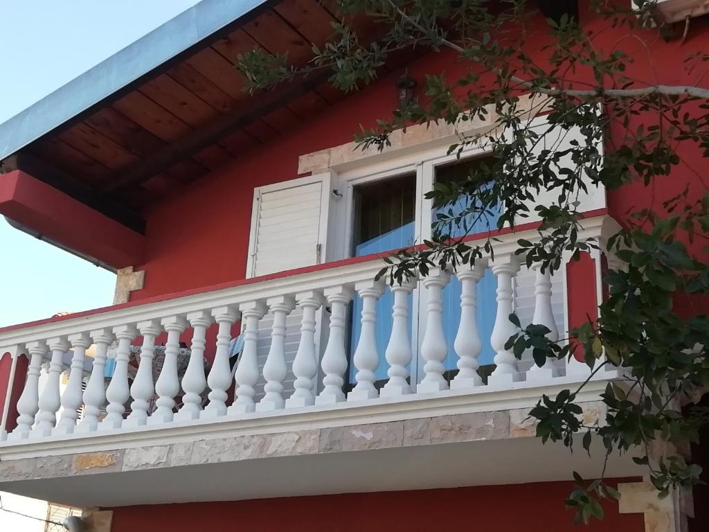 Balkón nebo terasa v ubytování Apartments Nicole