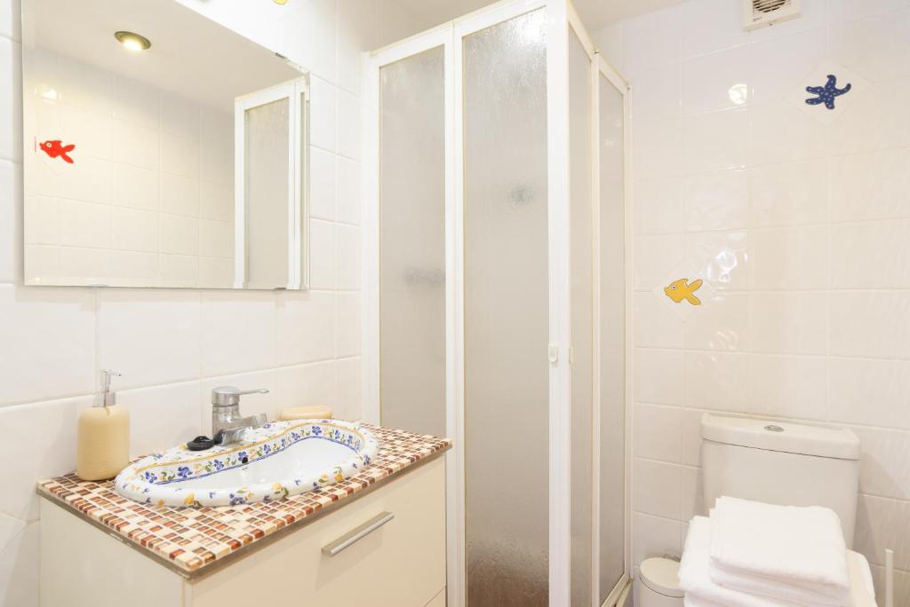Kúpeľňa v ubytovaní Mundo Nuevo: Acogedor Apartamento en el Centro