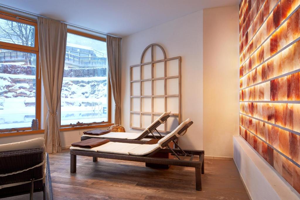 Posezení v ubytování Das Alpenhaus Kaprun inkl Zell am See-Kaprun Sommerkarte