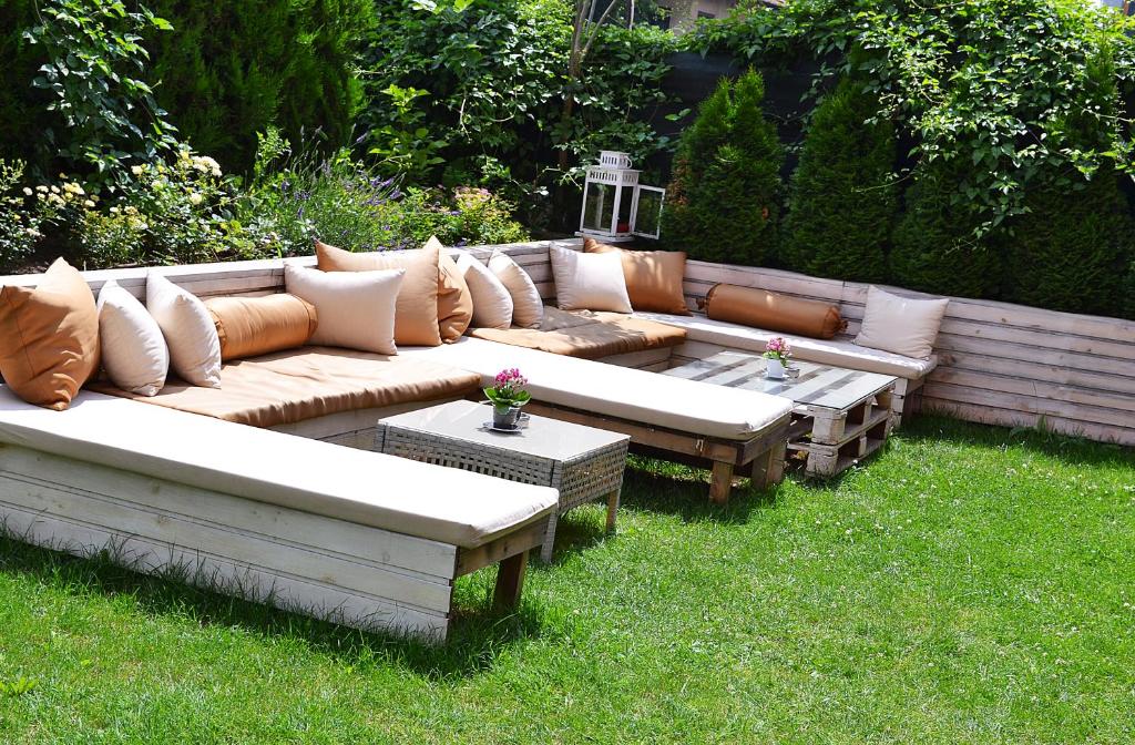 A seating area at Art Hotel Simona