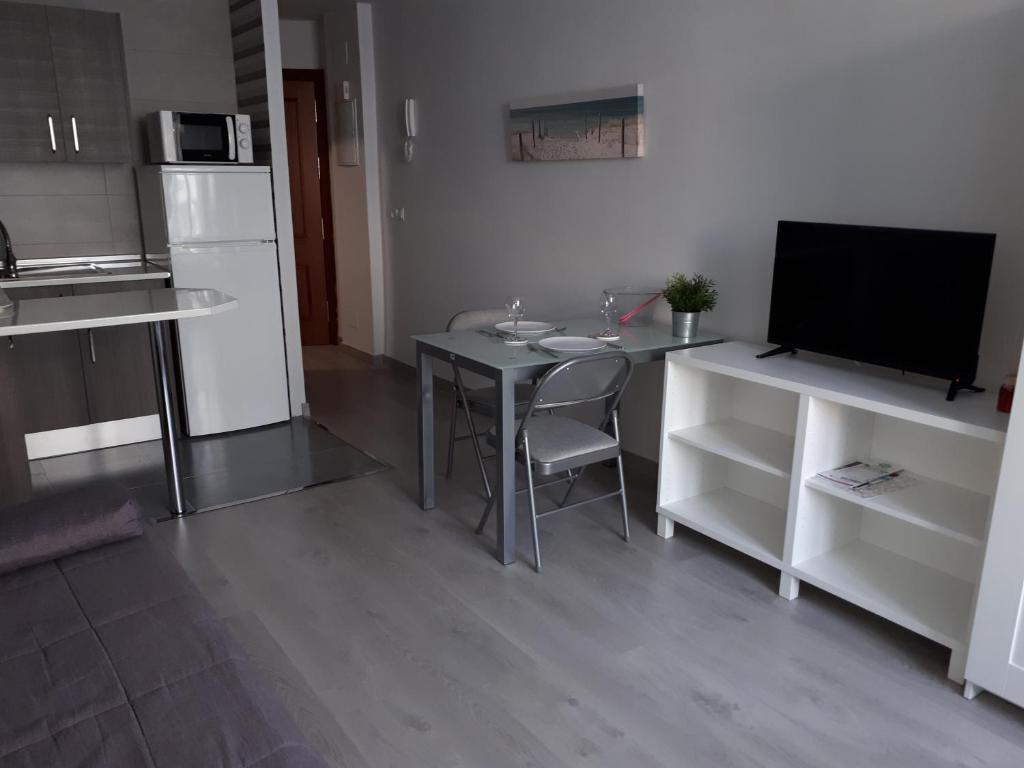 Kuchyň nebo kuchyňský kout v ubytování Calle Antonio Millón
