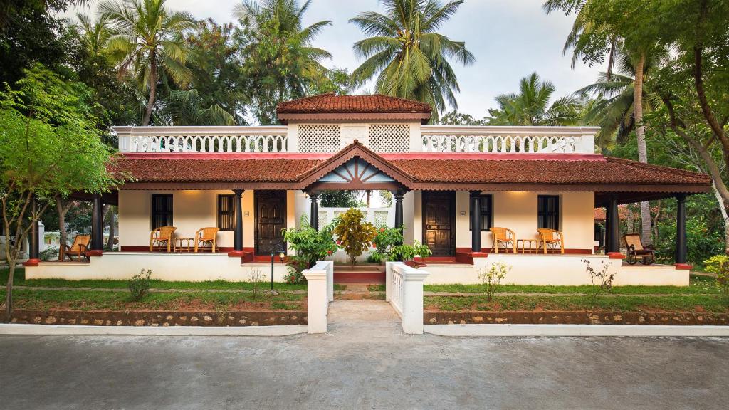 Zahrada ubytování Mantra Koodam Kumbakonam - A CGH Earth Experience