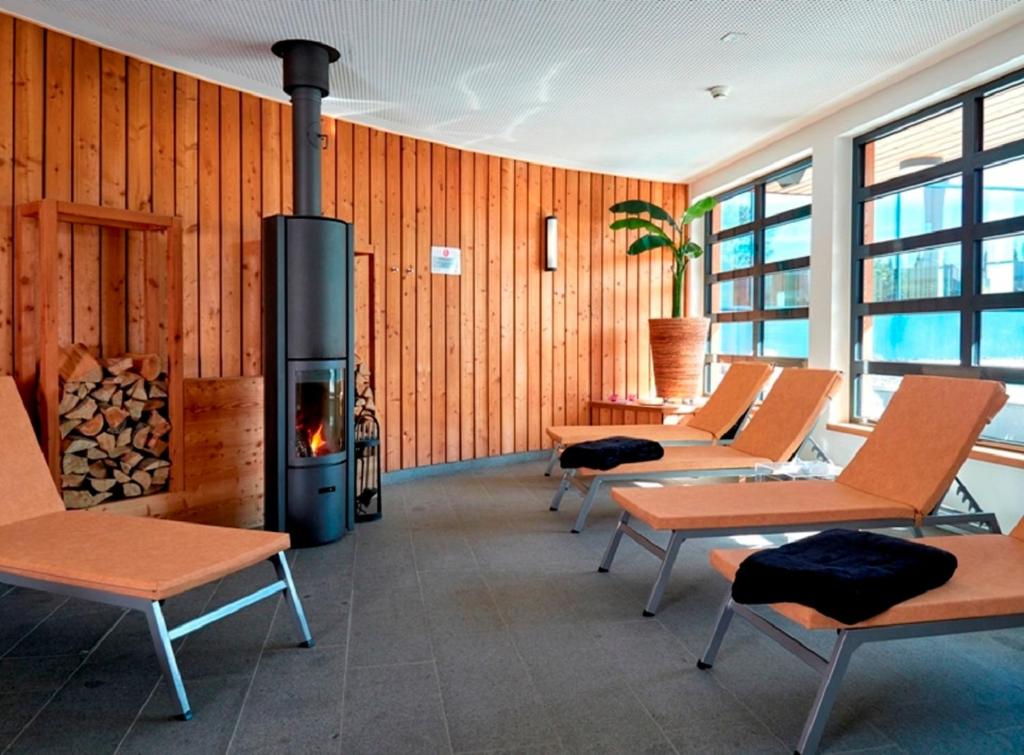 Posezení v ubytování Coque Hotel