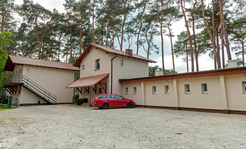 Budynek, w którym mieści się kwatera prywatna