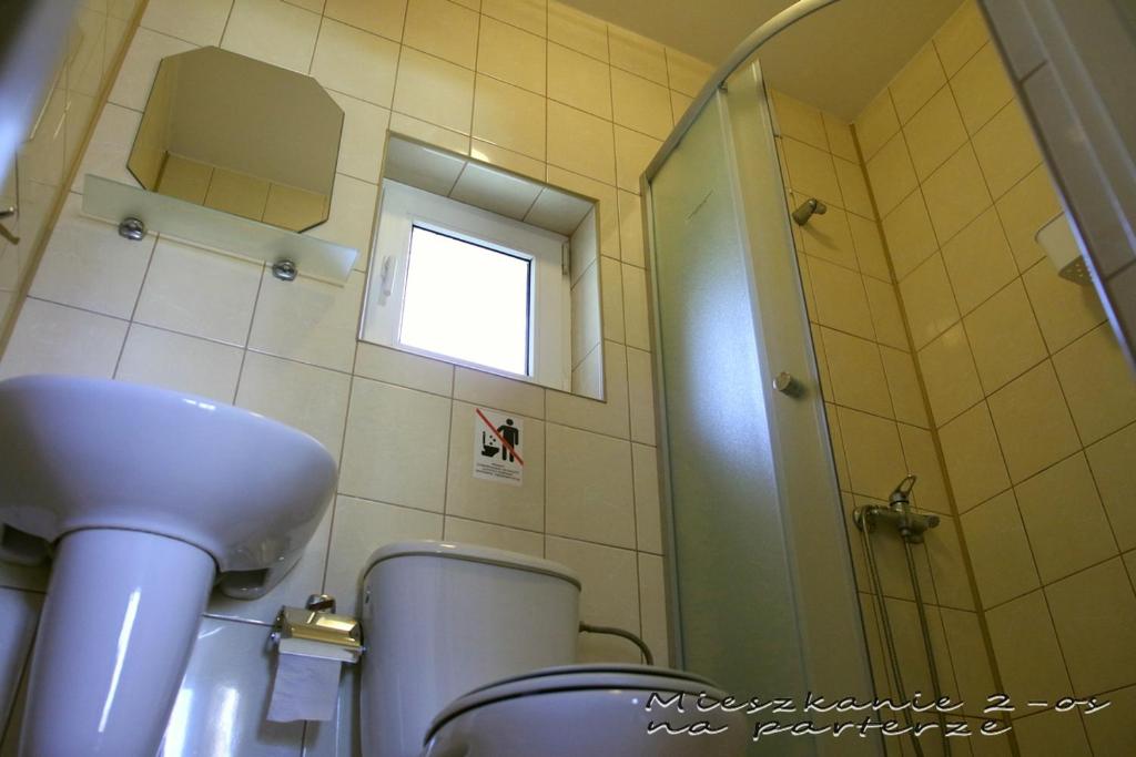 Łazienka w obiekcie Relaks