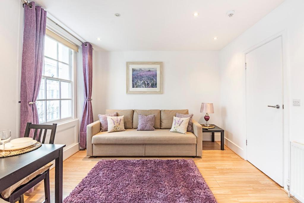 Posezení v ubytování Knightsbridge Dream Apartment
