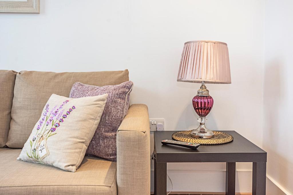 Posezení v ubytování Knightsbridge Dream Apartment