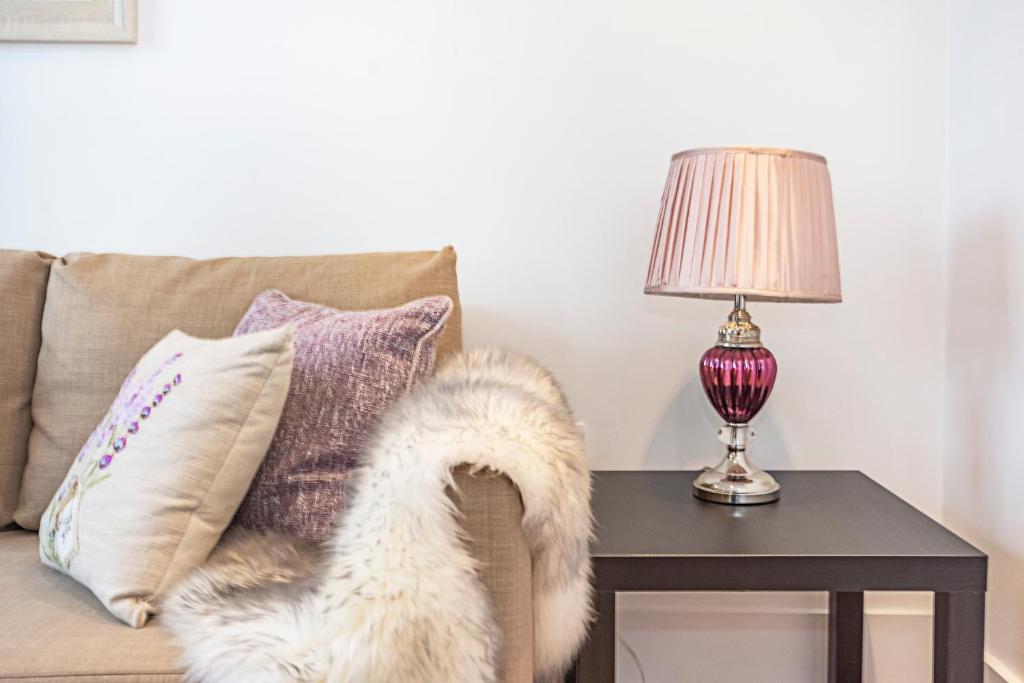 Posezení v ubytování Knightsbridge Dream Apartment