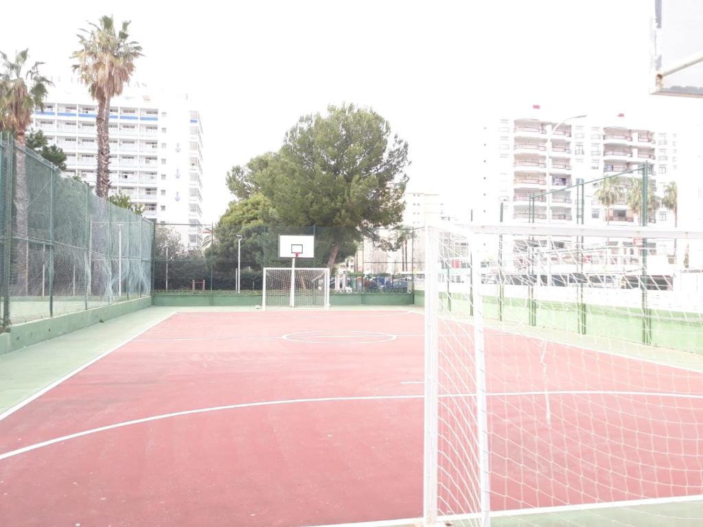 Tenis alebo squash v ubytovaní Valldigna 7 Playa de Gandia SOLO FAMILIAS alebo jeho okolí