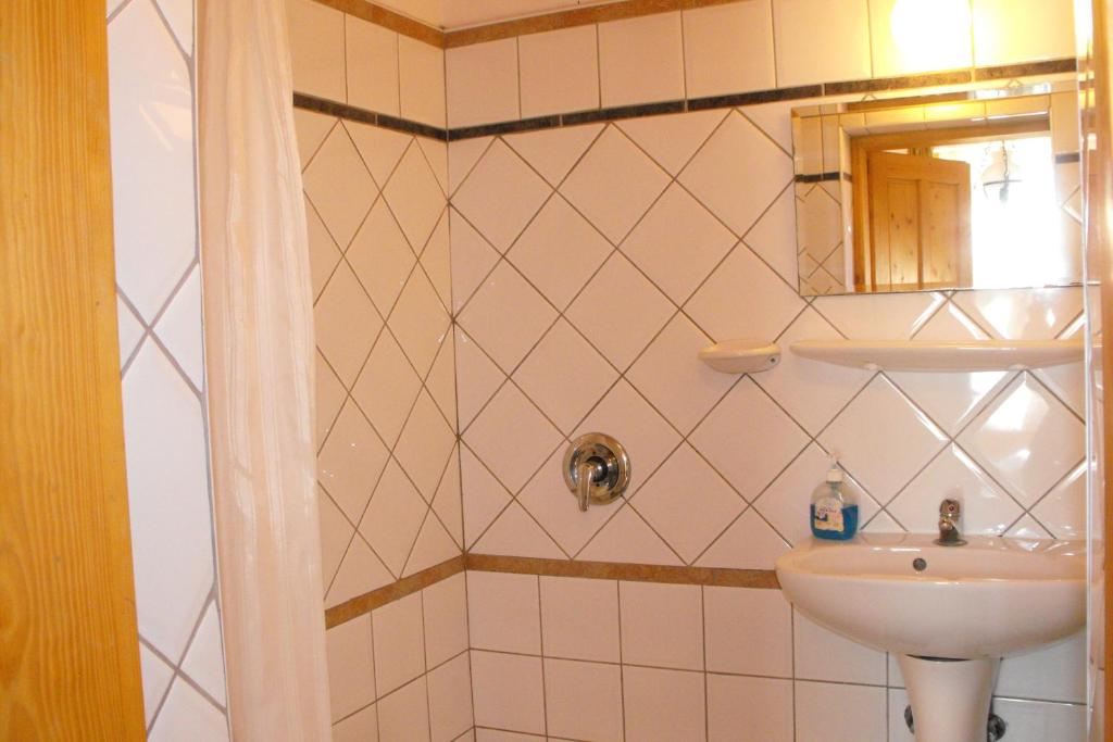 Koupelna v ubytování Hungaria Guesthouse