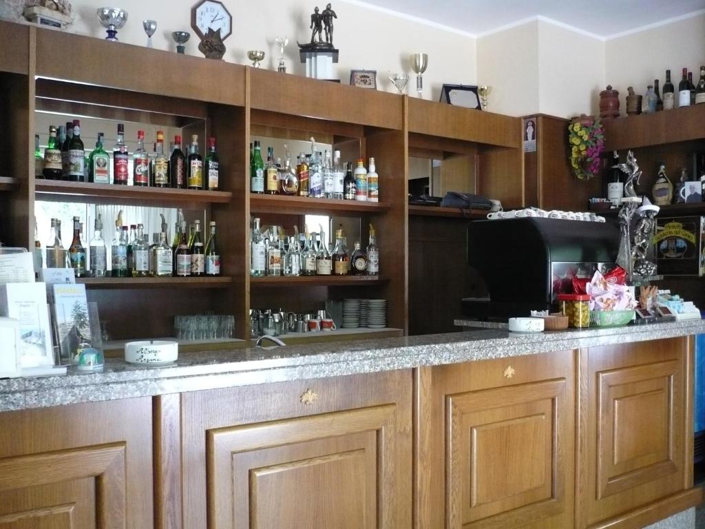 Lounge nebo bar v ubytování Albergo Ristorante Regina