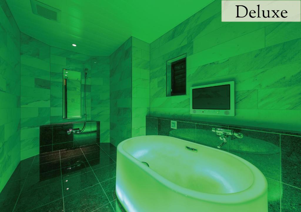 Koupelna v ubytování Hotel New York (Adult Only)