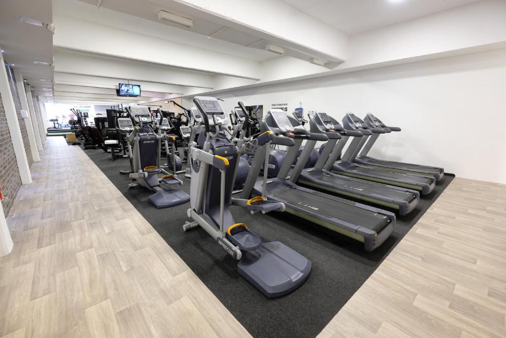 Fitness centrum a/nebo fitness zařízení v ubytování City Hotel Krško