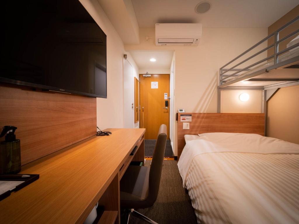 Super Hotel Yamagata Sakurambo-Higashine Station Front - SMART TOWIN STAMPE - Non Fumatori