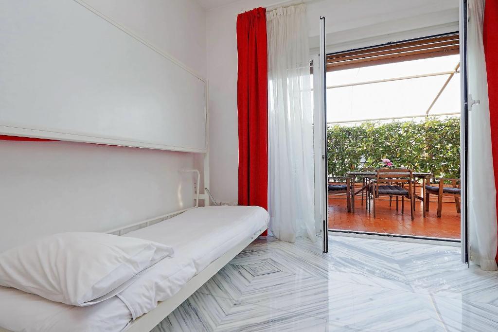Llit o llits en una habitació de Holiday rental St Peter's area