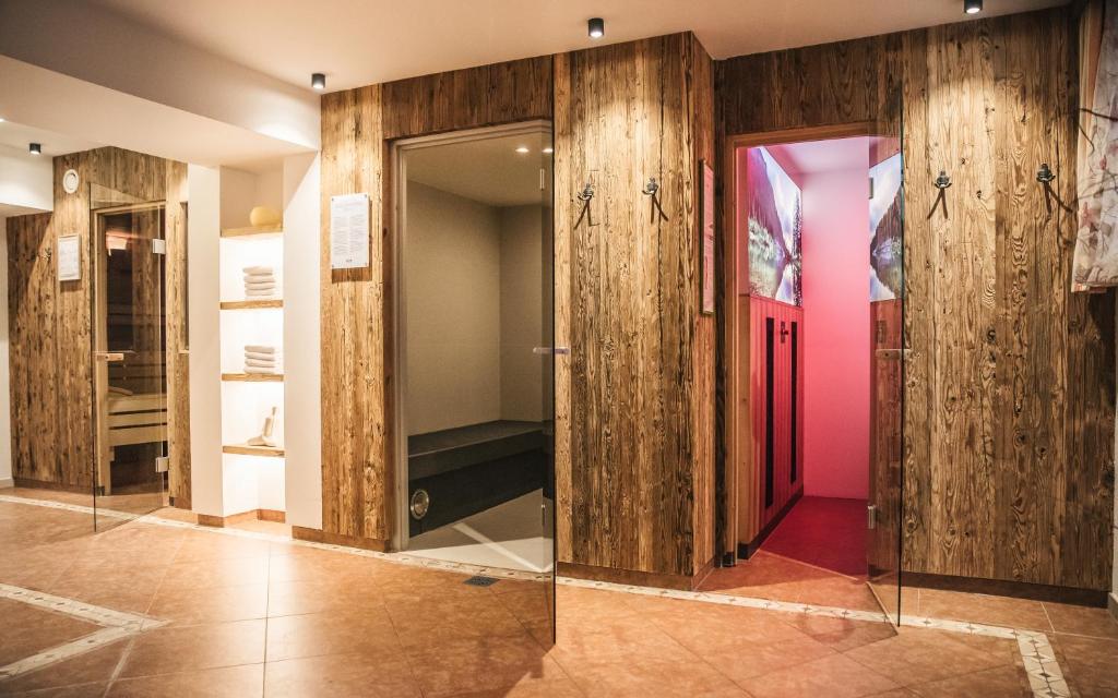 Koupelna v ubytování Hotel Grieshof