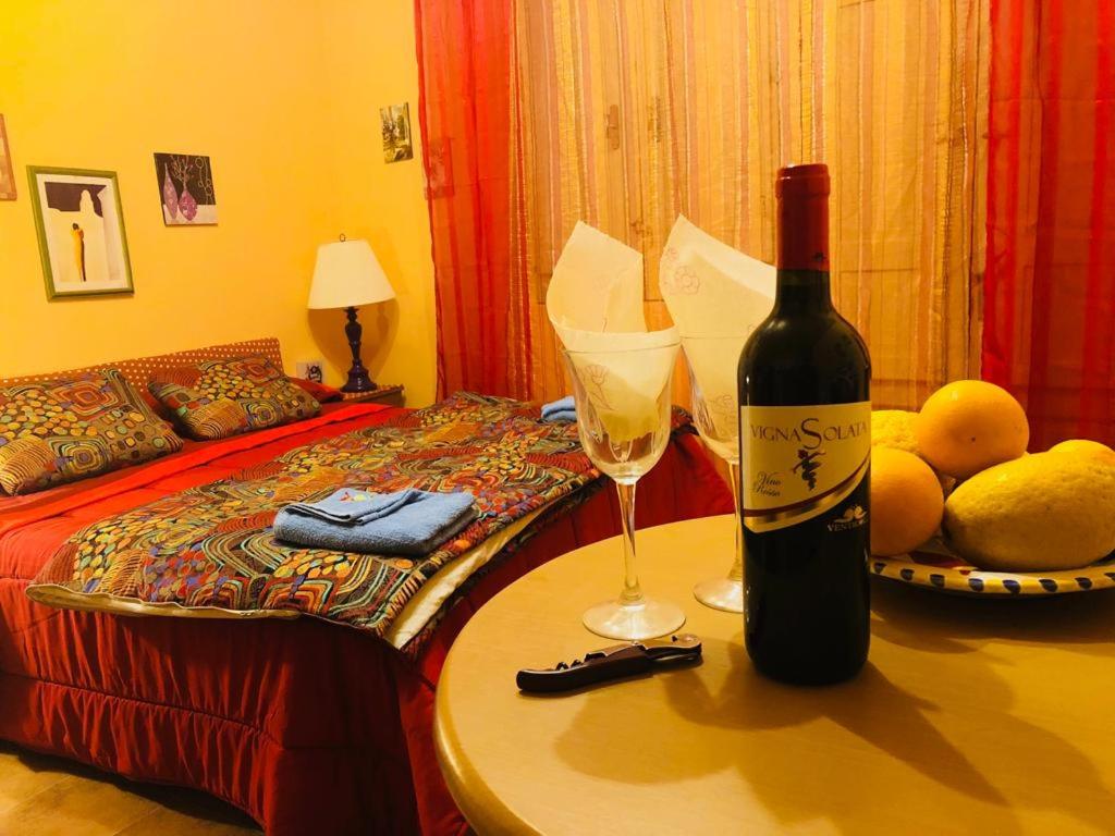 Nápoje v ubytování Cottage Gole Alcantara Gloria Room
