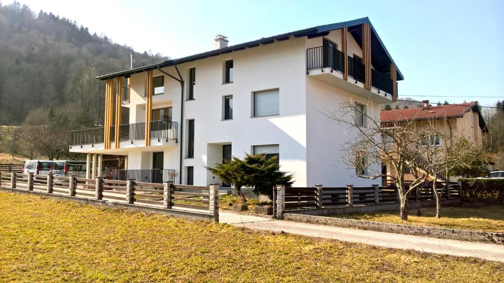 Budova, kde se apartmán nachází