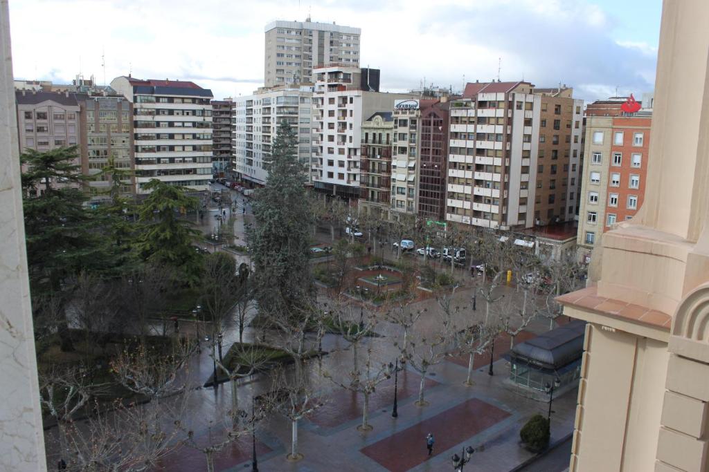 A general view of Logroño or a view of the city taken from Az apartmant
