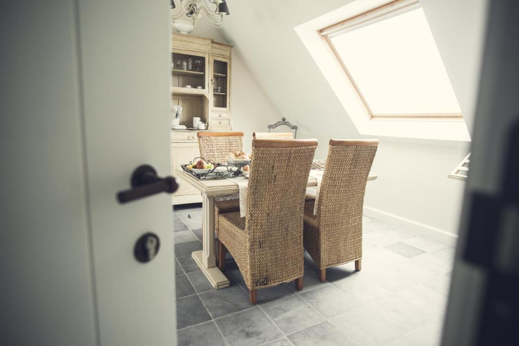 Kuchyň nebo kuchyňský kout v ubytování B&B In de velden