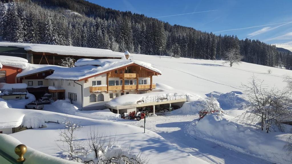 Landhotel Anna during the winter