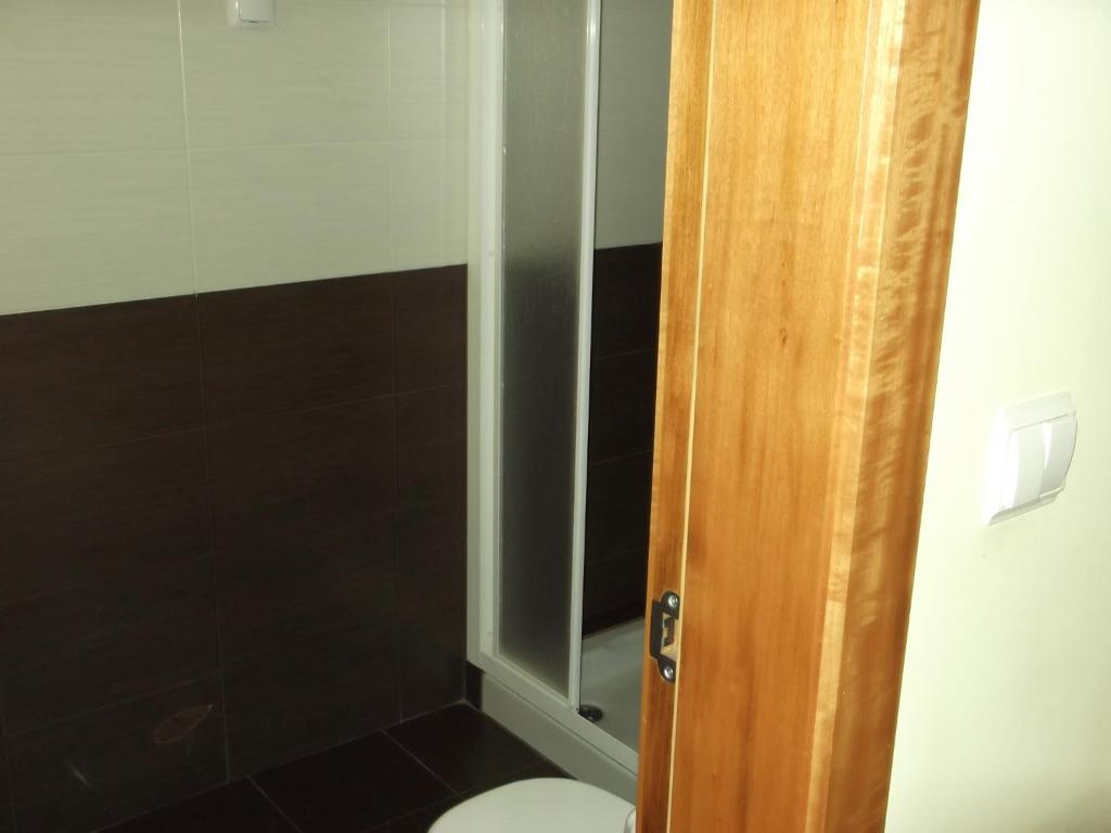 Koupelna v ubytování Hotel Minho Belo