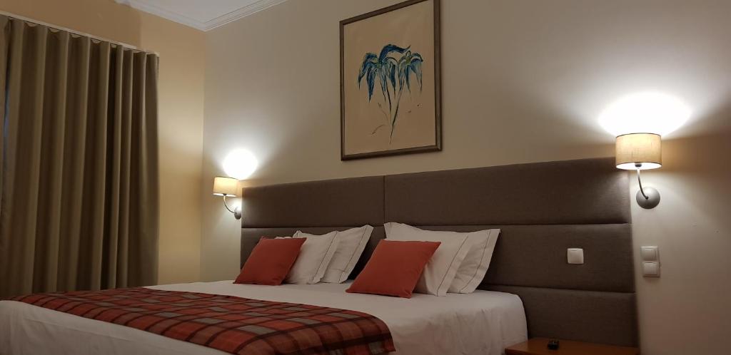 Postel nebo postele na pokoji v ubytování Hotel O Colmo