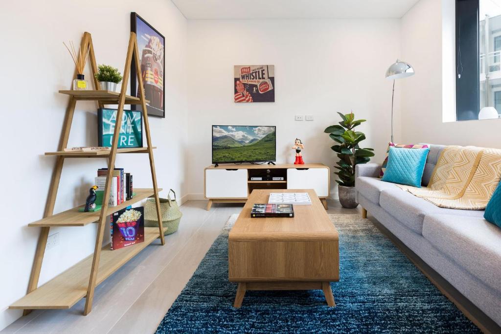 План Modern, new 2 bed in the heart of Darling Harbour