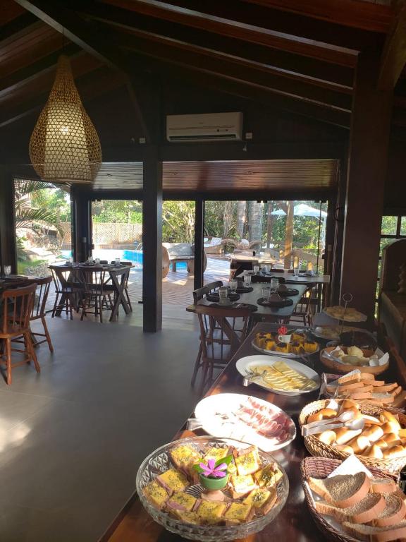 Comida in lodge ou em algum lugar perto