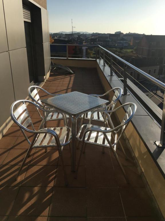 A balcony or terrace at Residencial Cabodeiro