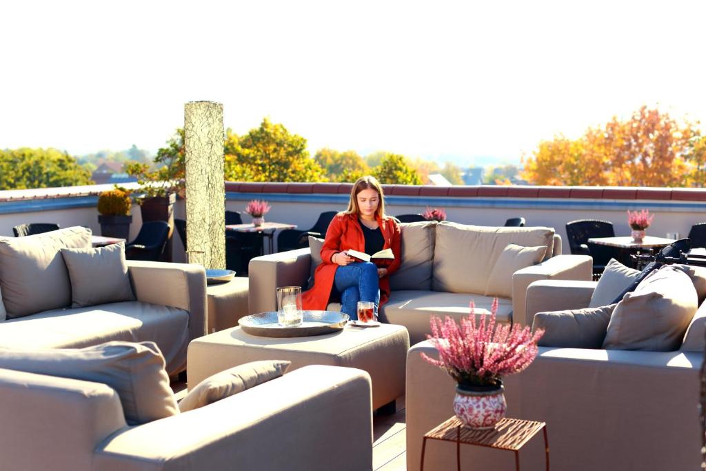 Posezení v ubytování Hotel Waldkrug