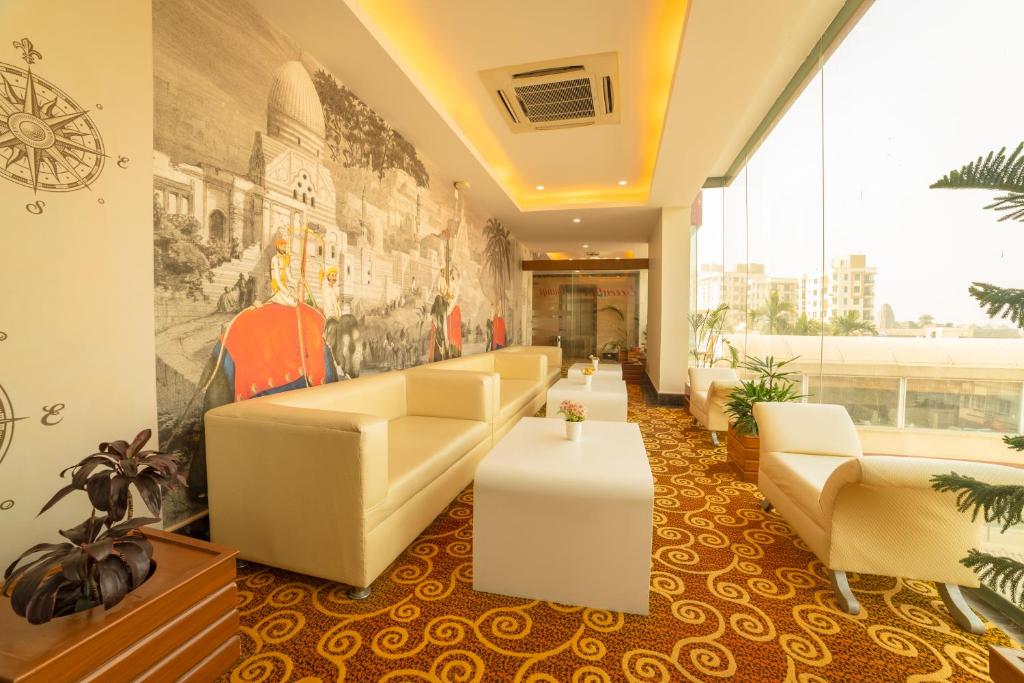 Posezení v ubytování Hotel Harrison Palace