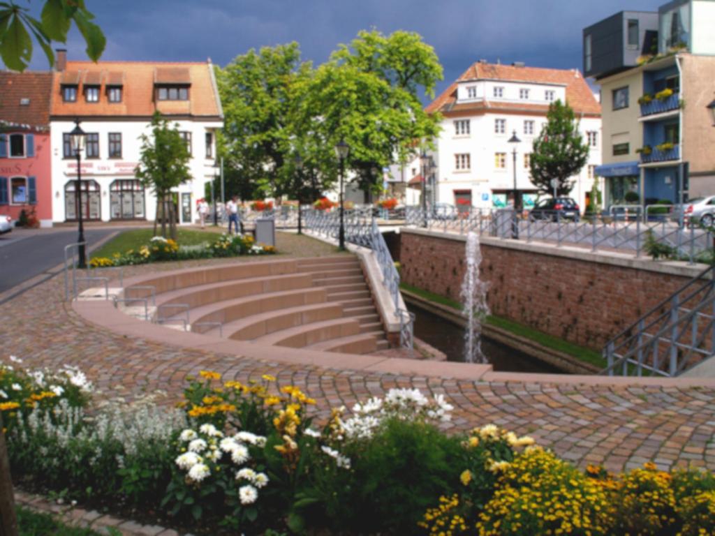 Zahrada ubytování Ferienwohnung am Gipsberg