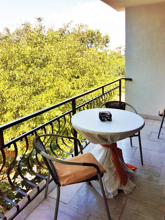 Balkón nebo terasa v ubytování Apartments Mare