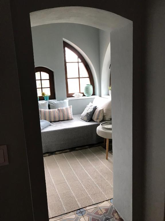 Posezení v ubytování Pension Villa Fortuna