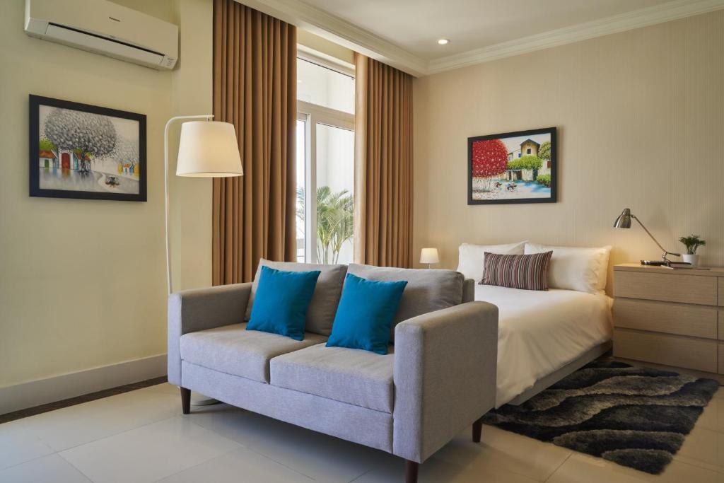 Phòng Deluxe Giường Đôi Nhìn Ra Đồi