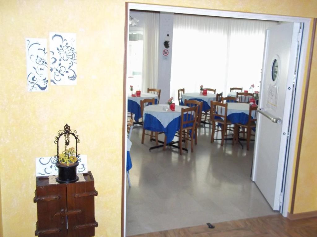 Restaurace v ubytování Hotel Meublè Villa Patrizia