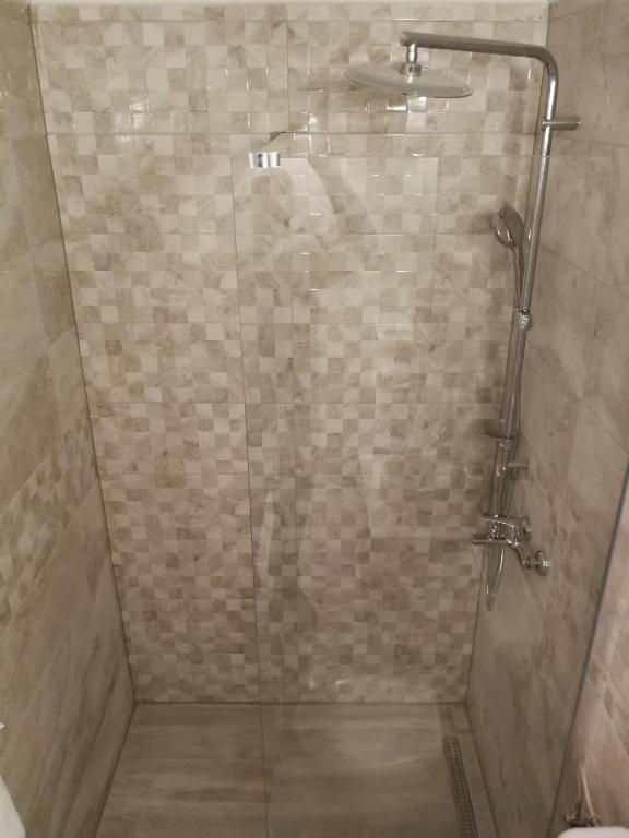Koupelna v ubytování Apartman Unka