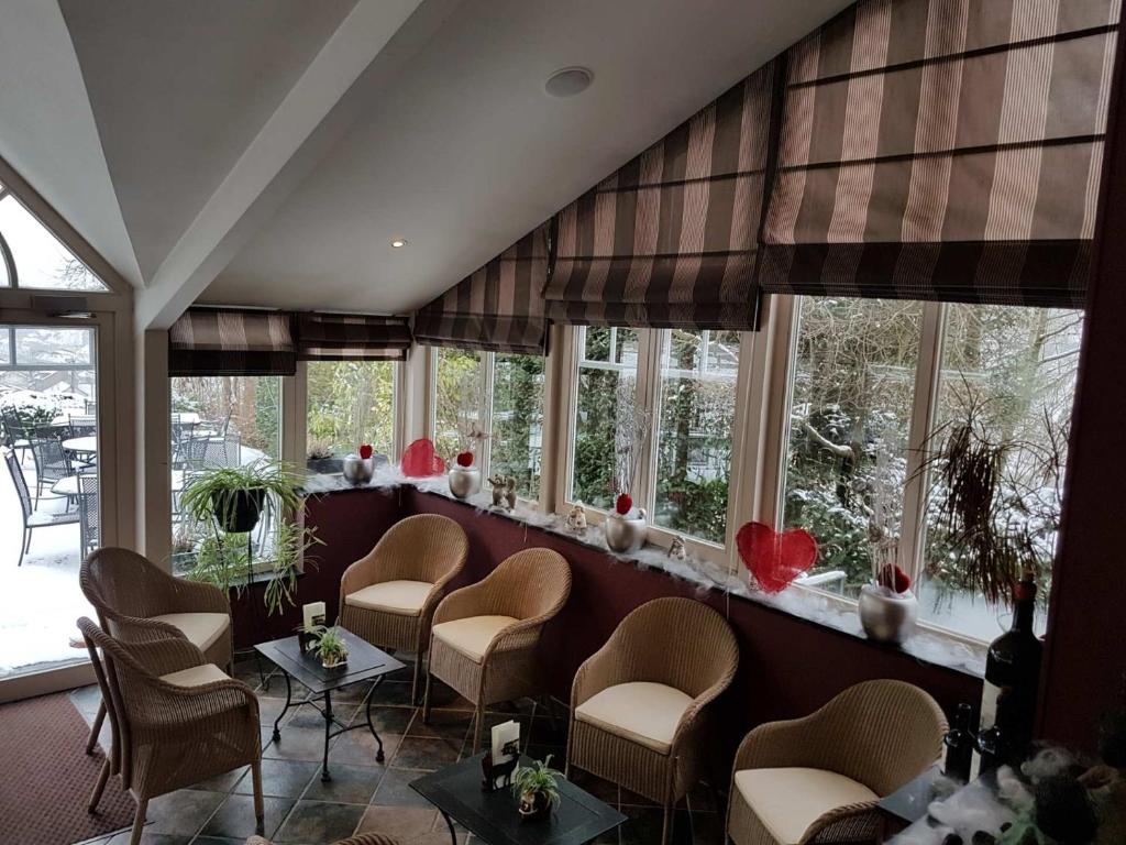 Posezení v ubytování Hotel La Ferronniere