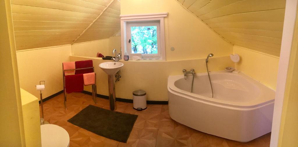 Ένα μπάνιο στο Alpchalet Oberstdorf