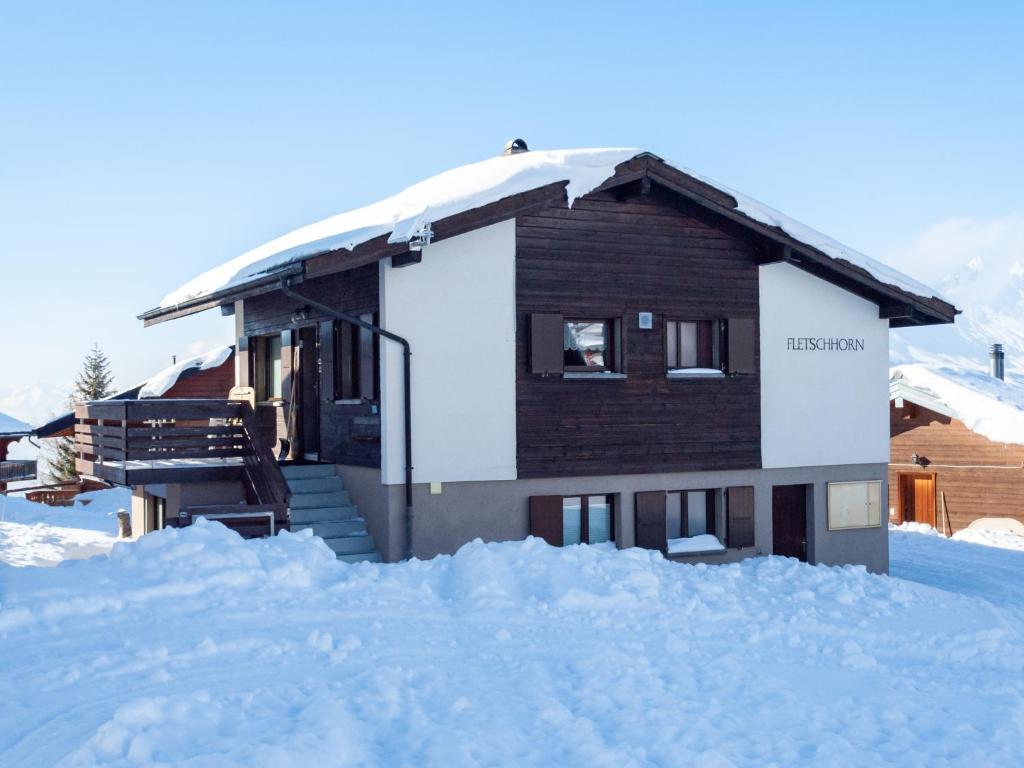 Chalet Fletschhorn v zimě