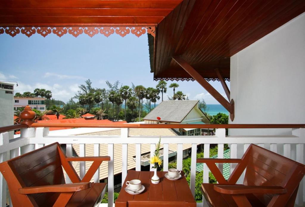 Balkón nebo terasa v ubytování Baan Karonburi Resort