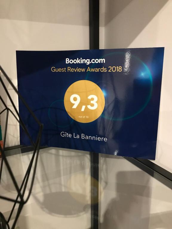 Certifikát, hodnocení, plakát nebo jiný dokument vystavený v ubytování Gite 5 pers avec 2h espace bien-être privatisé inclus dans le prix de la nuit 80m2 de détente