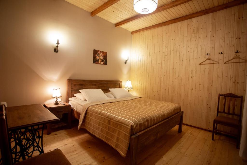 Postel nebo postele na pokoji v ubytování MagHay B&B Hotel in Vanadzor