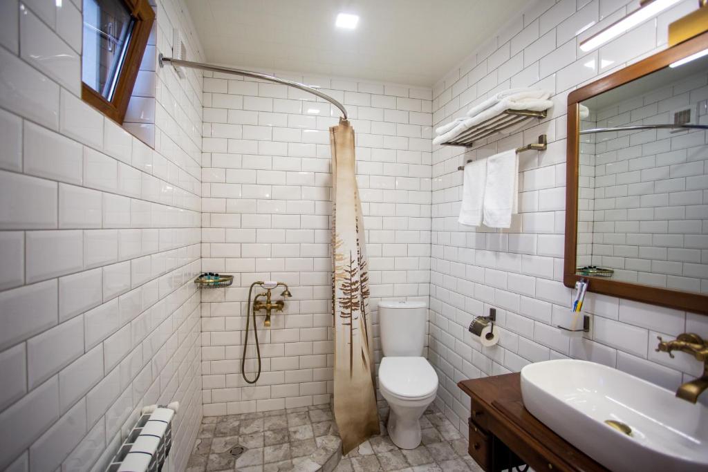 Koupelna v ubytování MagHay B&B Hotel in Vanadzor